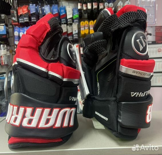 Перчатки Warrior Alpha LX Pro Черно-красные