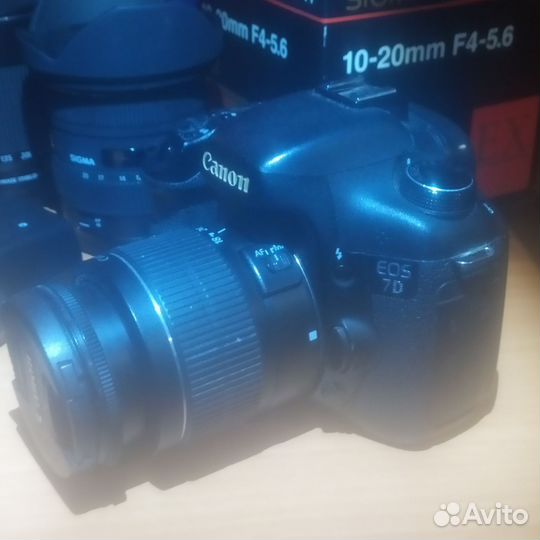 Canon 7d kit, sigma 10-20