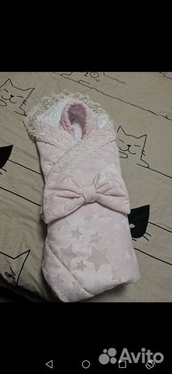 Конверт на выписку для девочки