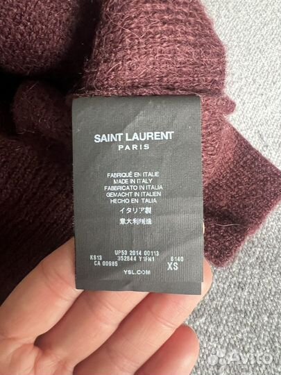 Джемпер Saint Laurent