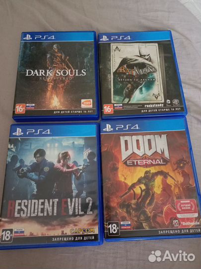 Игры для приставок ps4
