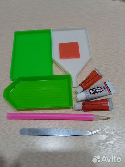 Набор инструментов для алмазной мозаики новый