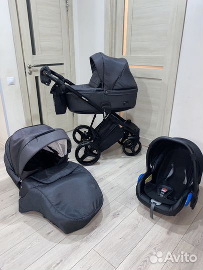 Коляска 3 в 1 адамекс verona