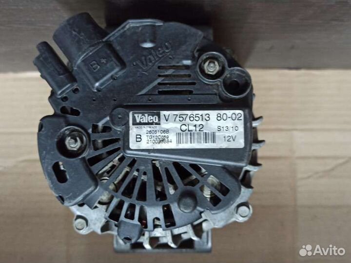 Генератор Peugeot 308, citroen