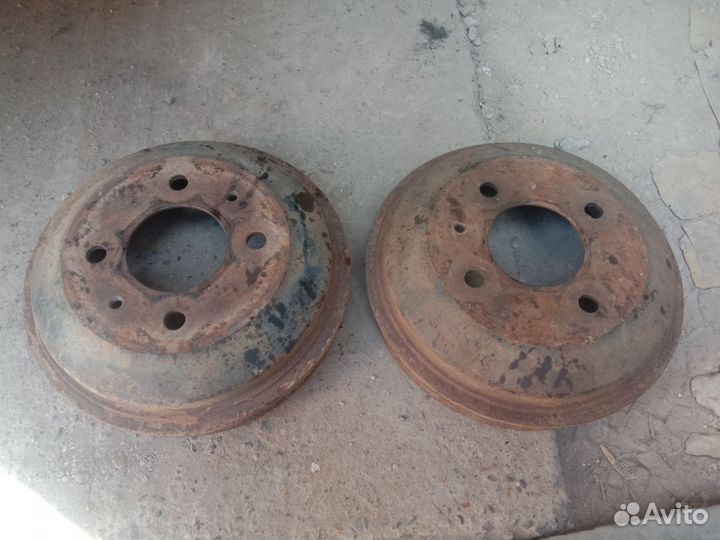 Тормозные барабаны на Hyundai accent