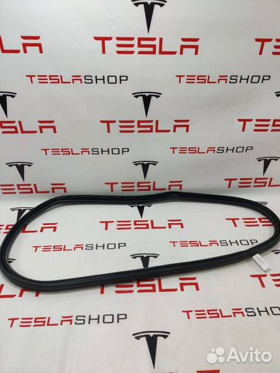 Уплотнитель бокса подкапотного резиновый Tesla