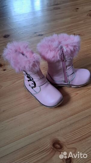 Ботинки зимние для девочки 24