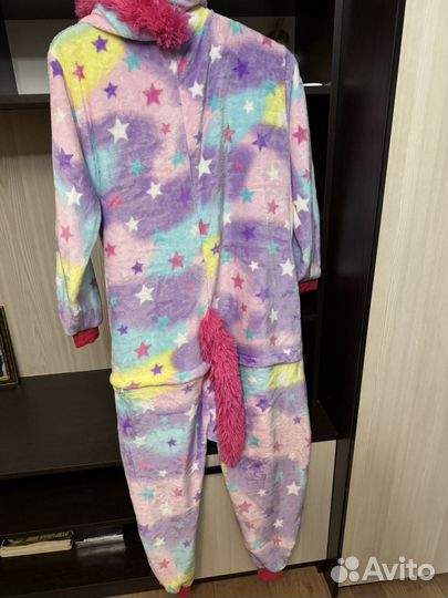 Пижама кигуруми единорог