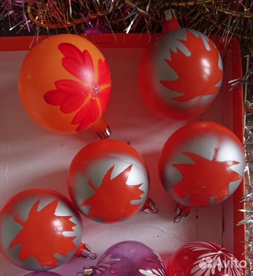 Елочные игрушки СССР