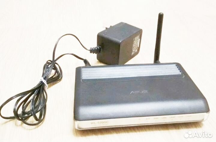 Wi-Fi роутер asus WL-520GC