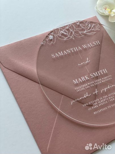 Свадебные приглашения