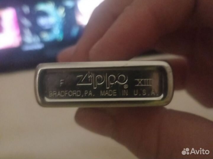 Зажигалка zippo бу