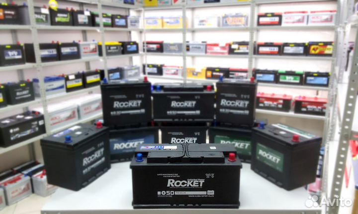 Корейский аккумулятор Rocket 110 Ah (Доставка)