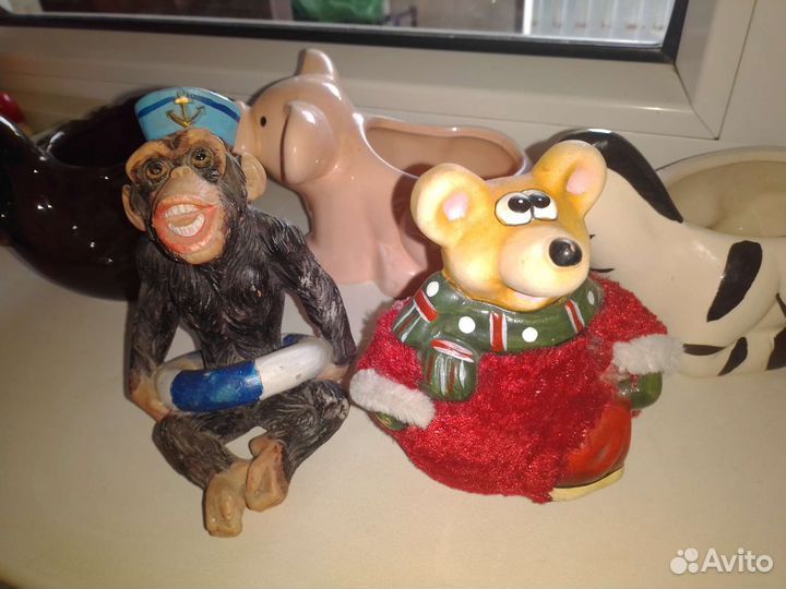 Кашпо, фигурки