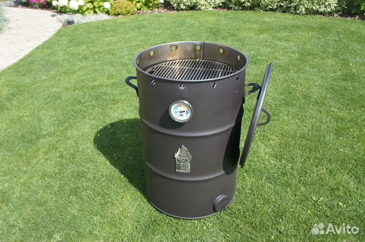 Вертикальный UDS cмокер и гриль BBQ Углежог