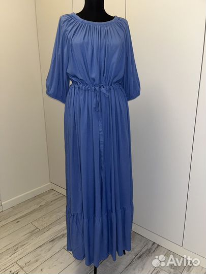 Штапельное платье 46 48 50 52 54 56 58 60