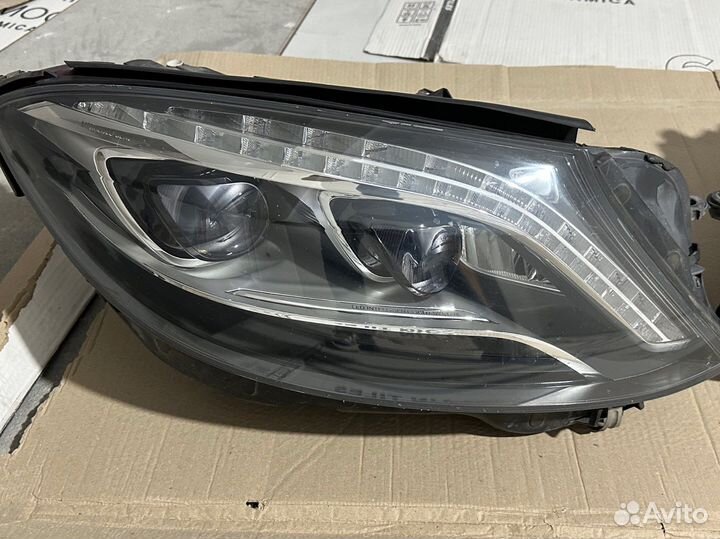 Фары на mercedes 222