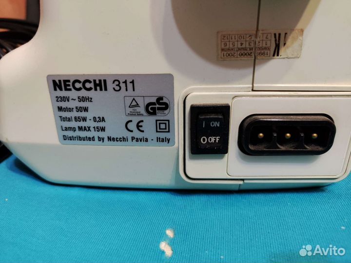 Швейная машина necchi Team 311