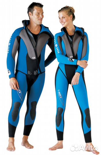 Мужской длинный гидрокостюм для дайвинга Baleares