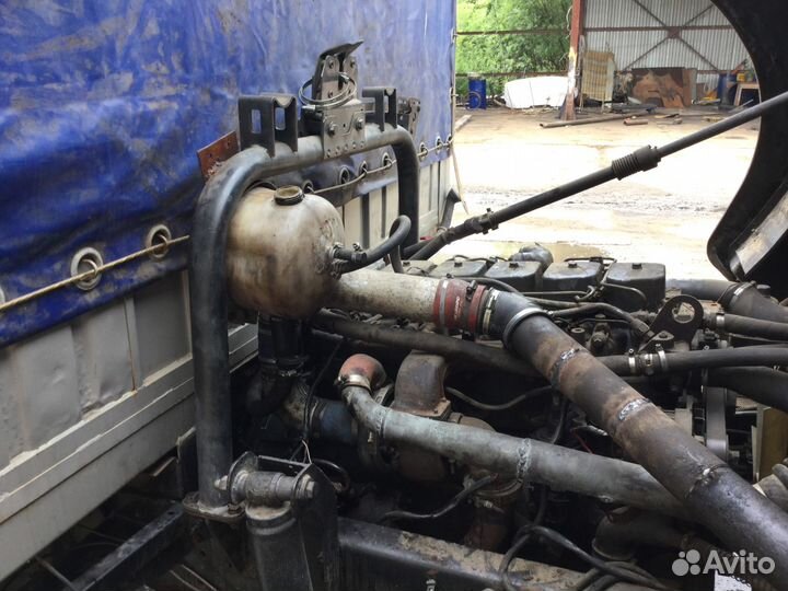 Установка двигателей DAF на маз