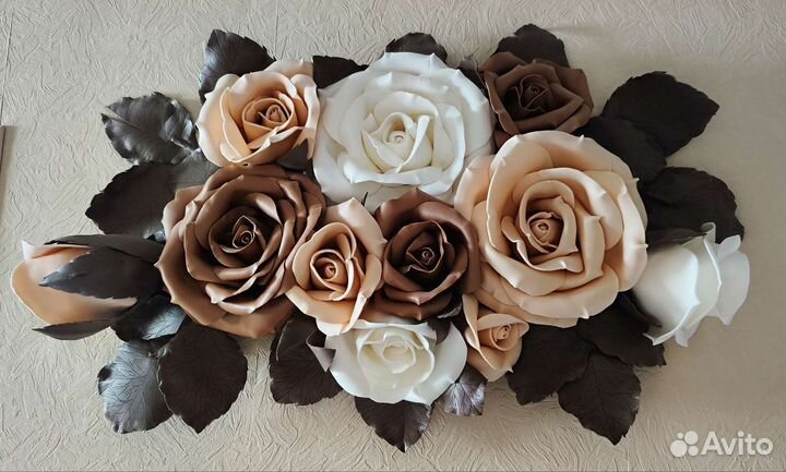 Декоративные цветы для интерьера