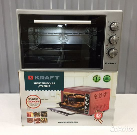 Печь электрическая Kraft 1.5 кВт (Новая)