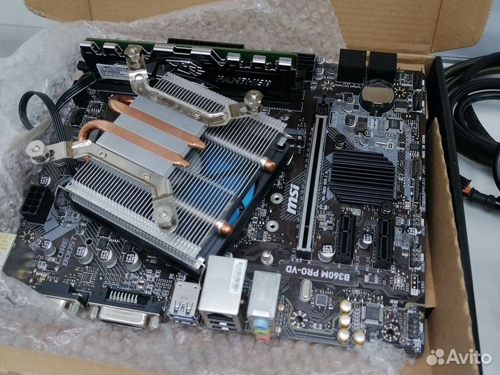 Материнская плата MSI B360m