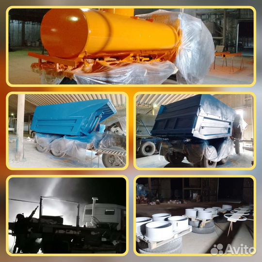 Пескоструйная обработка и покраска с выездом