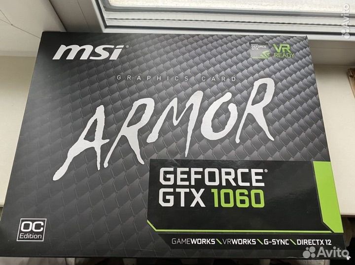 Geforce GTX 1060 6gb