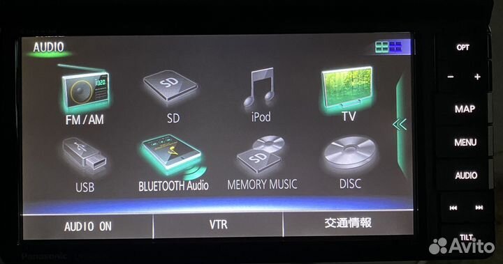 Магнитола Panasonic cn-ra05wd