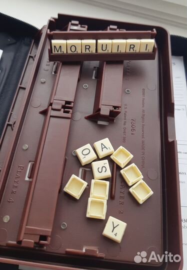 Оригинальная настольная игра Scrabble, англ