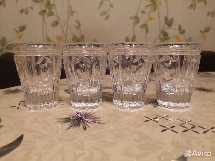 Стопки хрустальные СССР