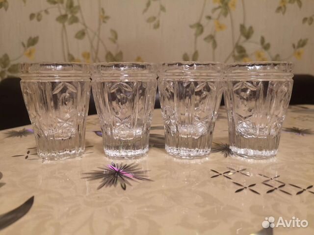 Стопки хрустальные СССР