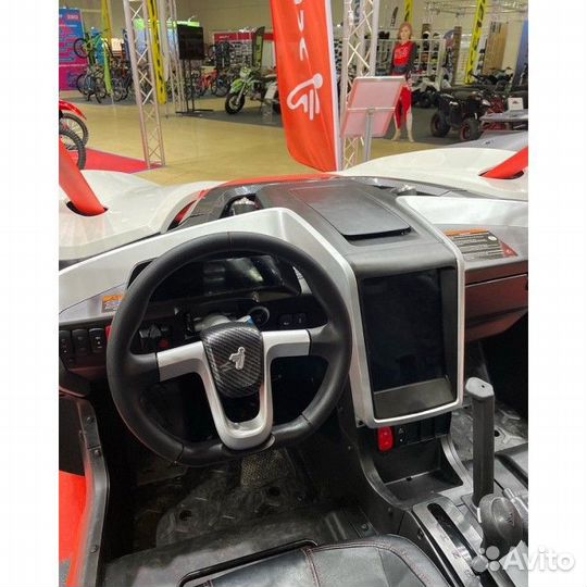 Багги segway villain SX10WX бело-красный