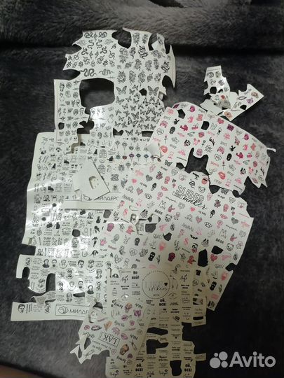 Наклейки для ногтей все для ногтей