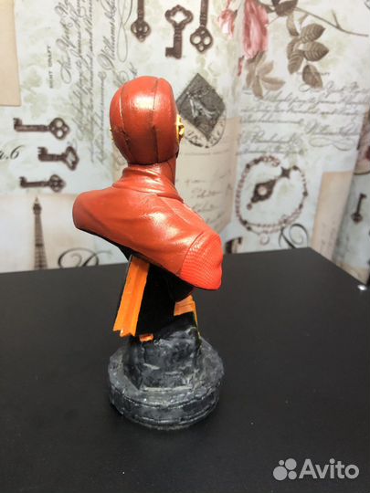 Флэш гипсовый бюст