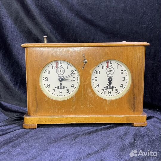 Шахматные Часы Янтарь Механические Времен СССР
