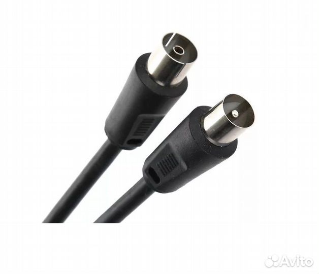 Кабель антенный 9.5 mm 75 Ом тв-М - тв-F 10.0 m