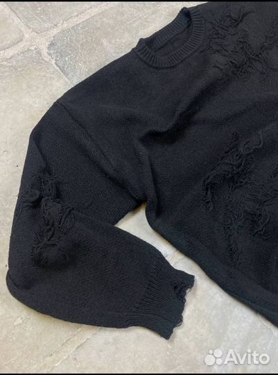 Рваный свитер Y2K type