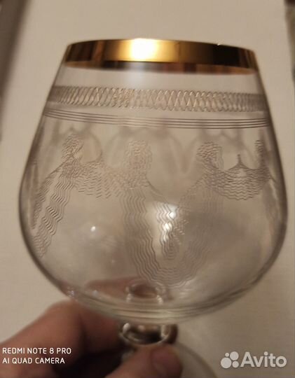 Новые бокалы 400мл*6 bohemia Angela