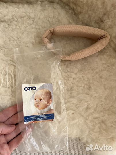 Воротник шанца для новорожденных бандаж orto