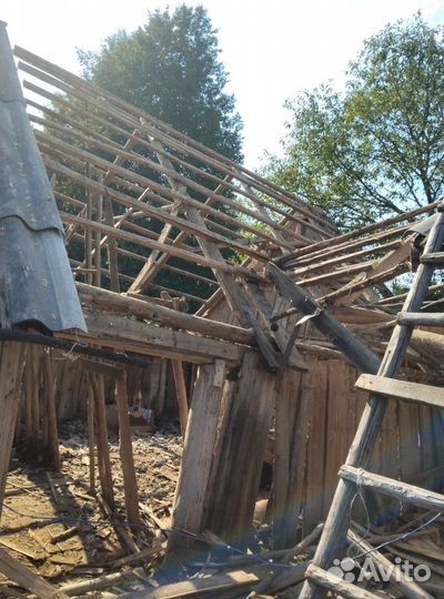 Демонтаж хоз построек, Гаражей