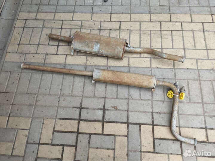 Глушитель ваз 2108