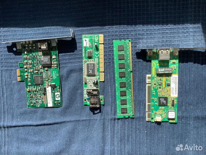 Компоненты персонального компьютера, сетевые карты