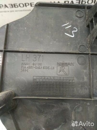 Накладка на порог внутренняя передняя левая Nissan