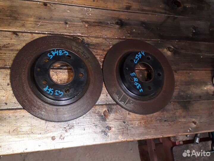 Диски тормозные задние Mazda 6gj