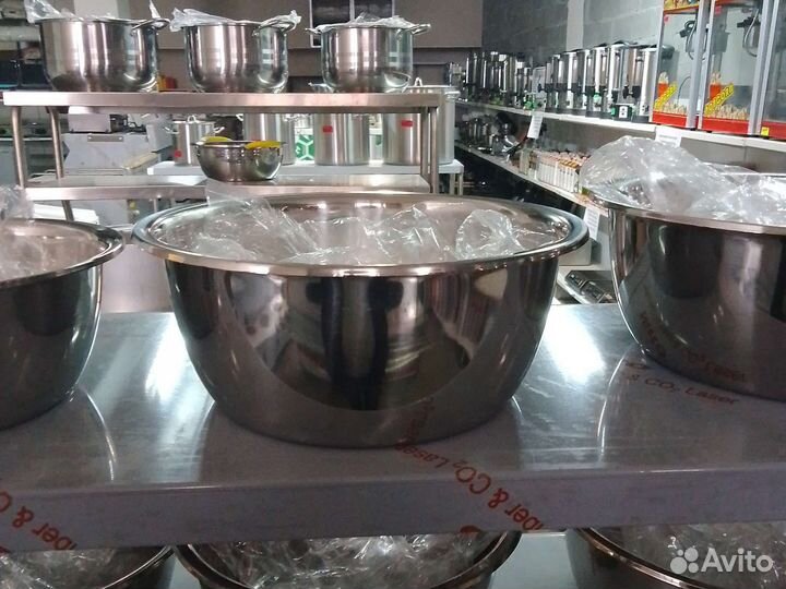 Миска нерж сталь 28*19