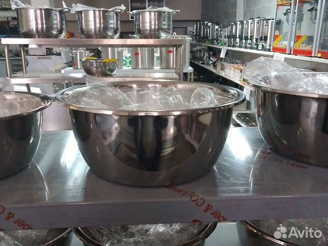 Миска нерж сталь 28*19