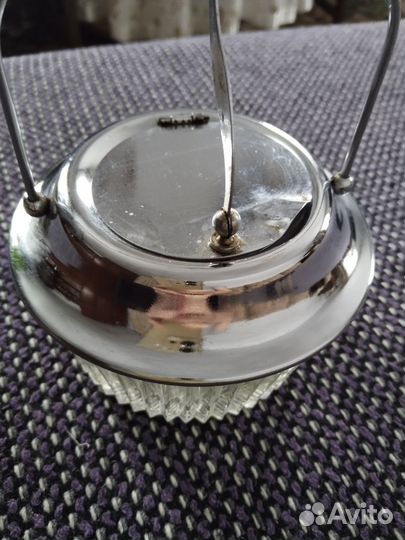 Сахарница стекло