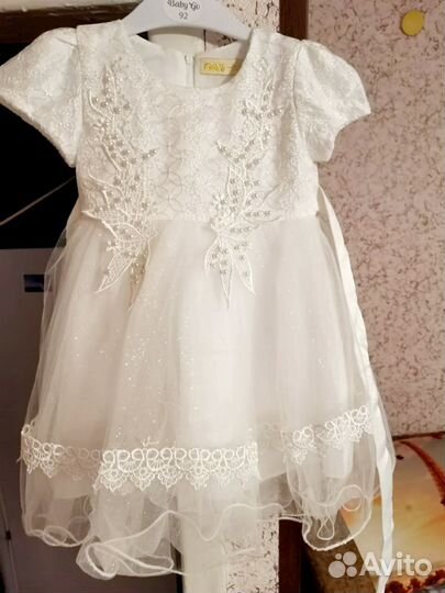 Платье для девочки 92